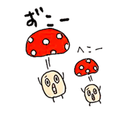 Ms.Saucy mushroom sticker #1399614