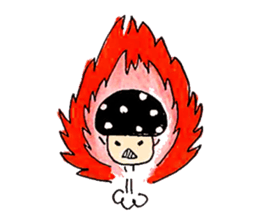 Ms.Saucy mushroom sticker #1399615