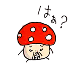 Ms.Saucy mushroom sticker #1399616