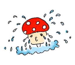 Ms.Saucy mushroom sticker #1399617