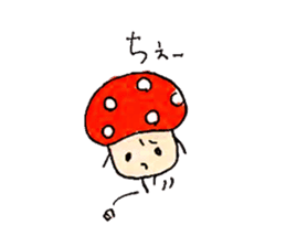 Ms.Saucy mushroom sticker #1399620