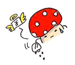 Ms.Saucy mushroom sticker #1399627