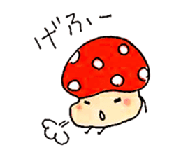 Ms.Saucy mushroom sticker #1399628