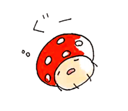 Ms.Saucy mushroom sticker #1399631