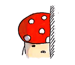 Ms.Saucy mushroom sticker #1399642