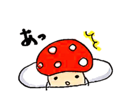 Ms.Saucy mushroom sticker #1399644