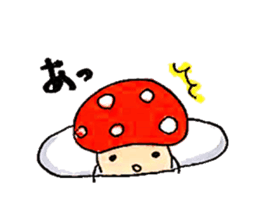 Ms.Saucy mushroom sticker #1399644