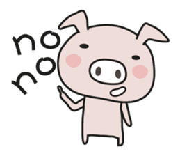 Loose Piggy   (piggy-san) sticker #1399892