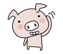 Loose Piggy   (piggy-san) sticker #1399899