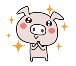 Loose Piggy   (piggy-san) sticker #1399906