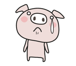 Loose Piggy   (piggy-san) sticker #1399910