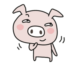 Loose Piggy   (piggy-san) sticker #1399911
