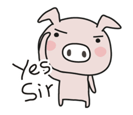 Loose Piggy   (piggy-san) sticker #1399912
