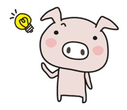 Loose Piggy   (piggy-san) sticker #1399916