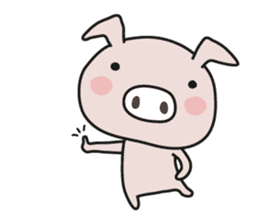 Loose Piggy   (piggy-san) sticker #1399918