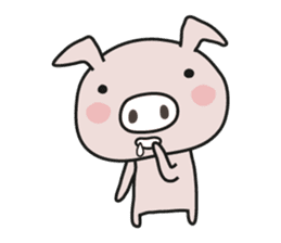 Loose Piggy   (piggy-san) sticker #1399920