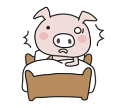 Loose Piggy   (piggy-san) sticker #1399923