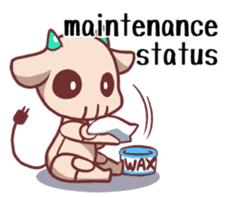 A little robot "BASIC"_en sticker #1400577