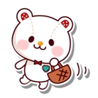 The stuffed animal of a Bare sticker #1401017