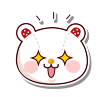 The stuffed animal of a Bare sticker #1401025