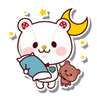 The stuffed animal of a Bare sticker #1401033