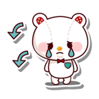 The stuffed animal of a Bare sticker #1401037