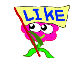 Hura-Hura Fracci The first.English sticker #1401290