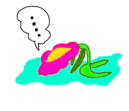 Hura-Hura Fracci The first.English sticker #1401291