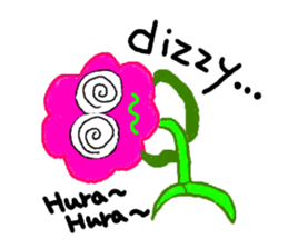 Hura-Hura Fracci The first.English sticker #1401297