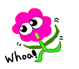 Hura-Hura Fracci The first.English sticker #1401300