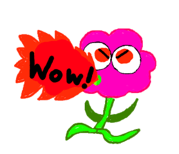 Hura-Hura Fracci The first.English sticker #1401303