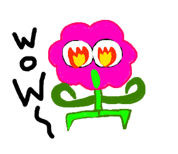 Hura-Hura Fracci The first.English sticker #1401307