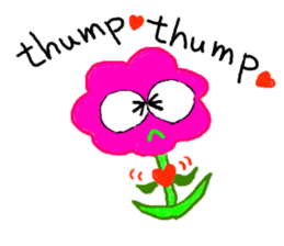 Hura-Hura Fracci The first.English sticker #1401308