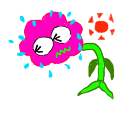 Hura-Hura Fracci The first.English sticker #1401310