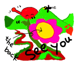 Hura-Hura Fracci The first.English sticker #1401313