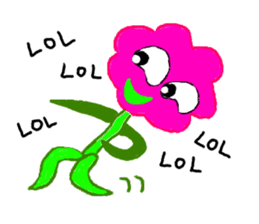 Hura-Hura Fracci The first.English sticker #1401314