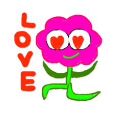 Hura-Hura Fracci The first.English sticker #1401315