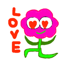 Hura-Hura Fracci The first.English sticker #1401315