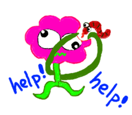 Hura-Hura Fracci The first.English sticker #1401325