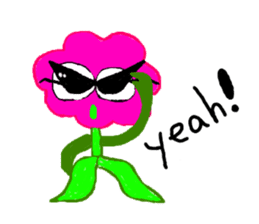 Hura-Hura Fracci The first.English sticker #1401326