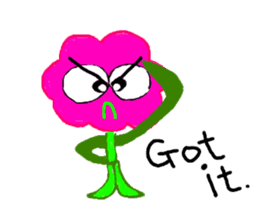 Hura-Hura Fracci The first.English sticker #1401327