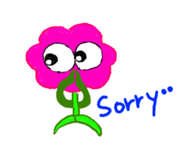 Hura-Hura Fracci The first.English sticker #1401328