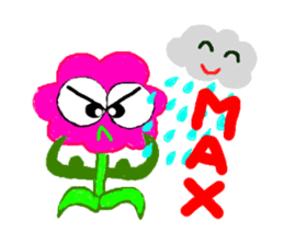 Hura-Hura Fracci The first.English sticker #1401329