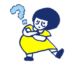 Tomboyish girl sticker #1401974