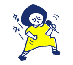 Tomboyish girl sticker #1402001