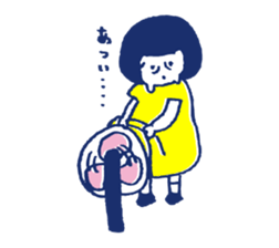 Tomboyish girl sticker #1402006