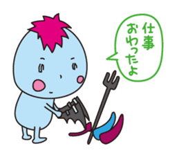 Angel and Devil sticker #1402136