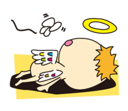 Angel and Devil sticker #1402155