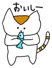 Mr queue of cat Japanese version sticker #1402210