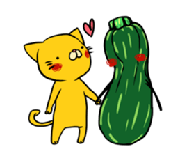 Zucchini for you sticker #1402421